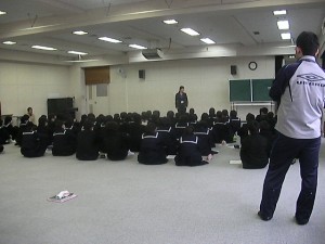 ２階多目的室にて