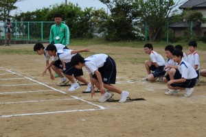 100Ｍスタート\\