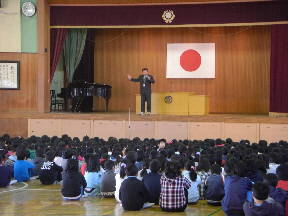 校長先生のお話