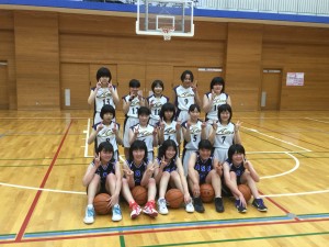 女子バスケットボール部 麻生中学校